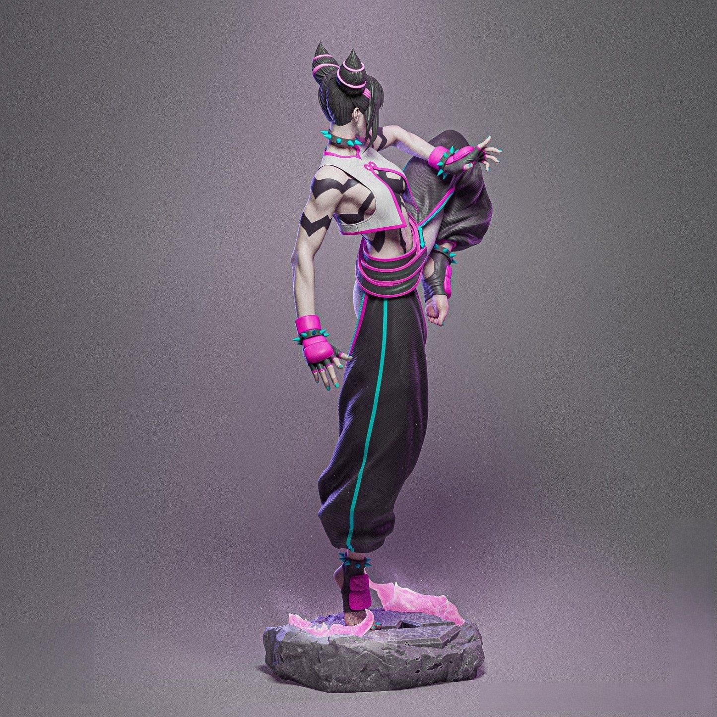 1688 Juri Han - Street Fighter - STL 3D Print Files