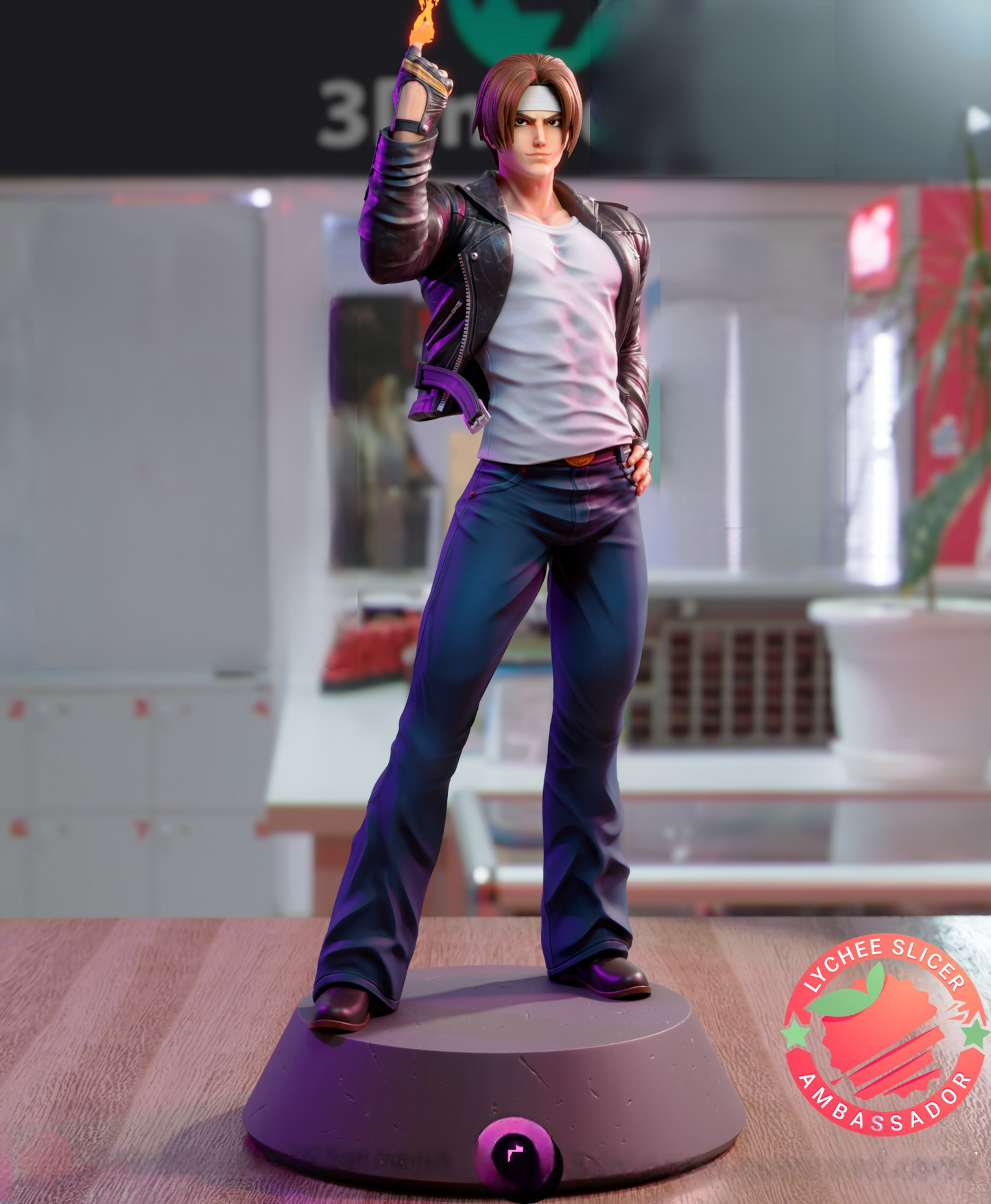 1863 Kyo Kusanagi - The King of Fighters - STL 3D Print Files