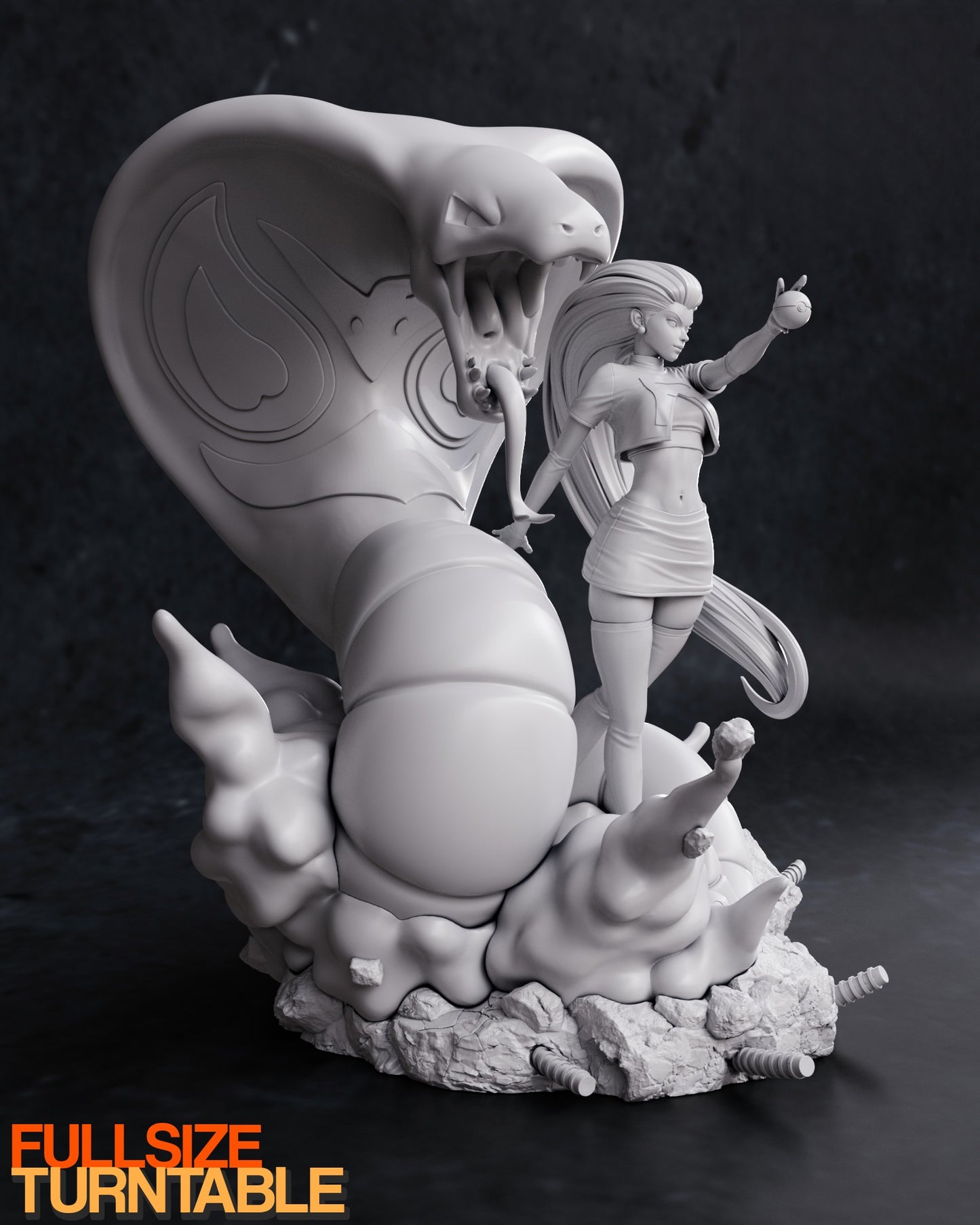 1743 Jessie - Pokemon - STL 3D Print Files