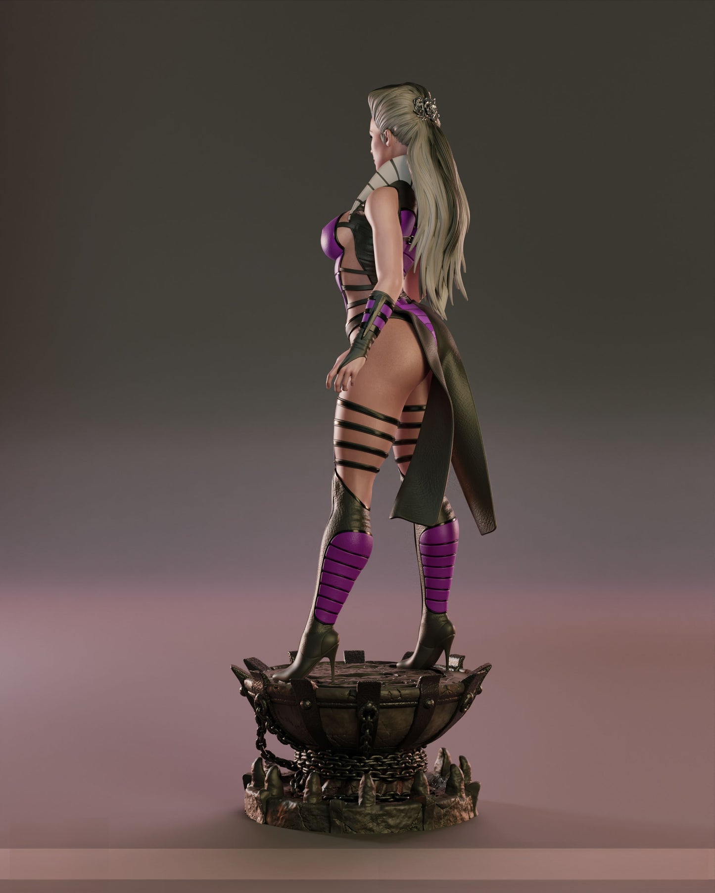 Sindel - Queen Of Edenia - Mortal Kombat - STL 3D Print Files