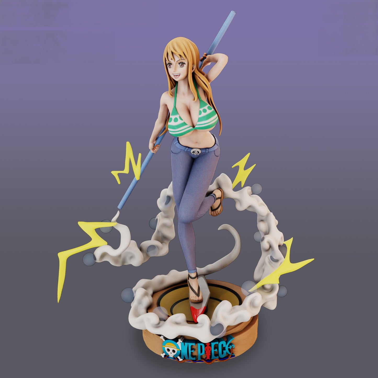 1696 Nami NSFW - One Piece - STL 3D Print Files