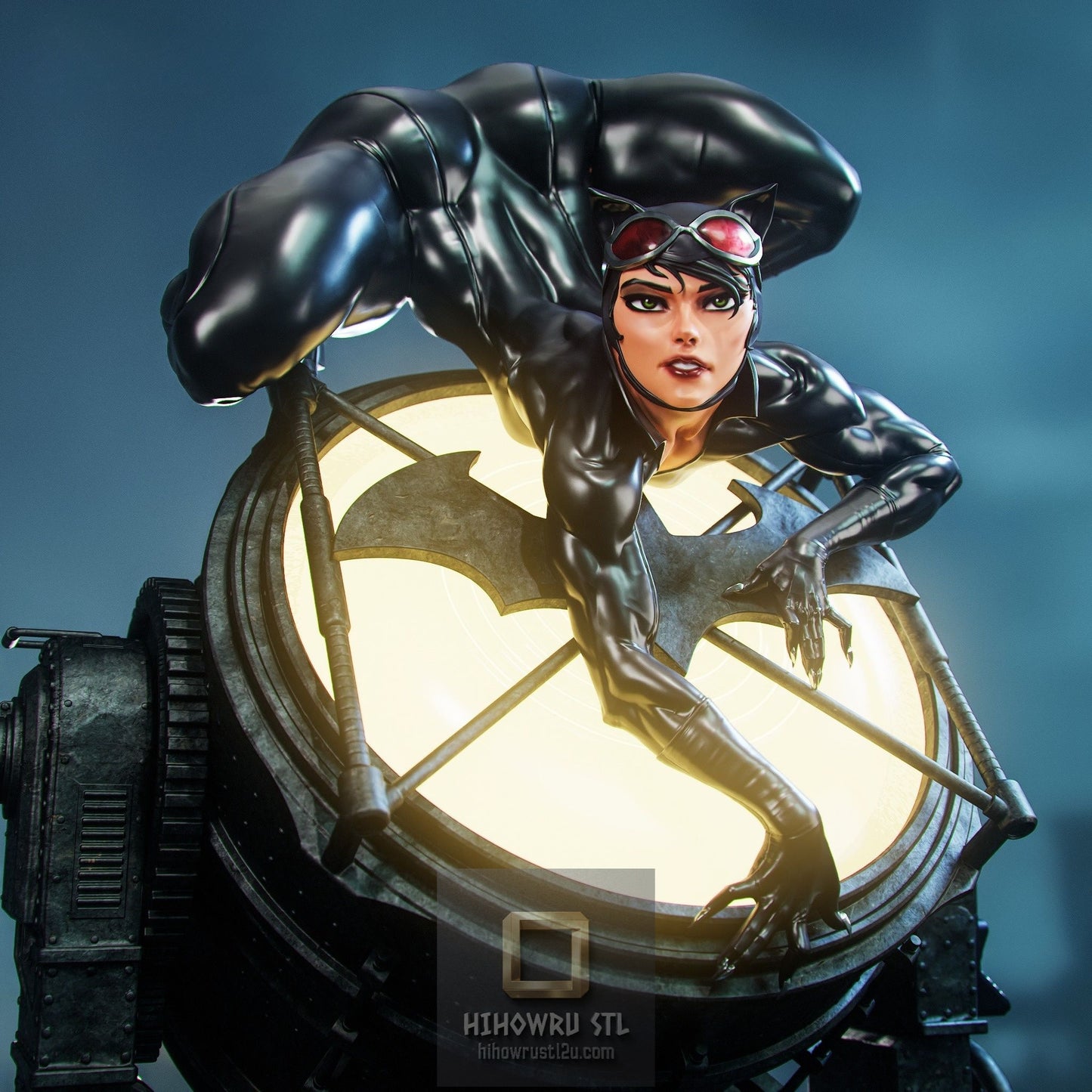 5220 Catwoman NSFW - DC COMICS - STL 3D Print Files