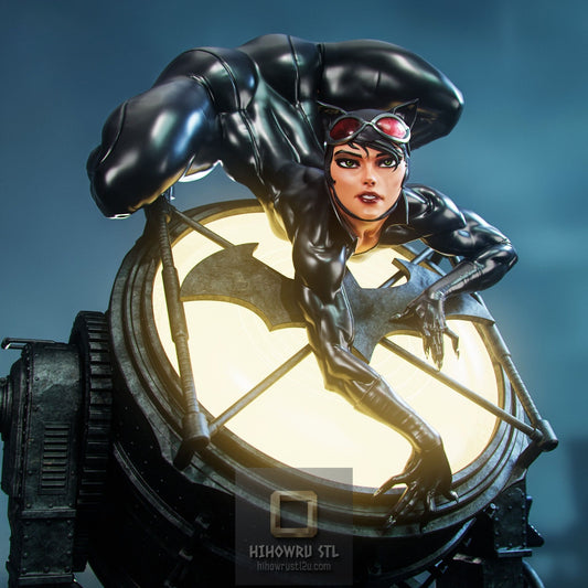 5220 Catwoman NSFW - DC COMICS - STL 3D Print Files