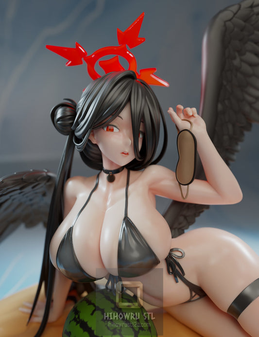 5126 Hanekawa Hasumi NSFW - Blue Archive - STL 3D Print Files