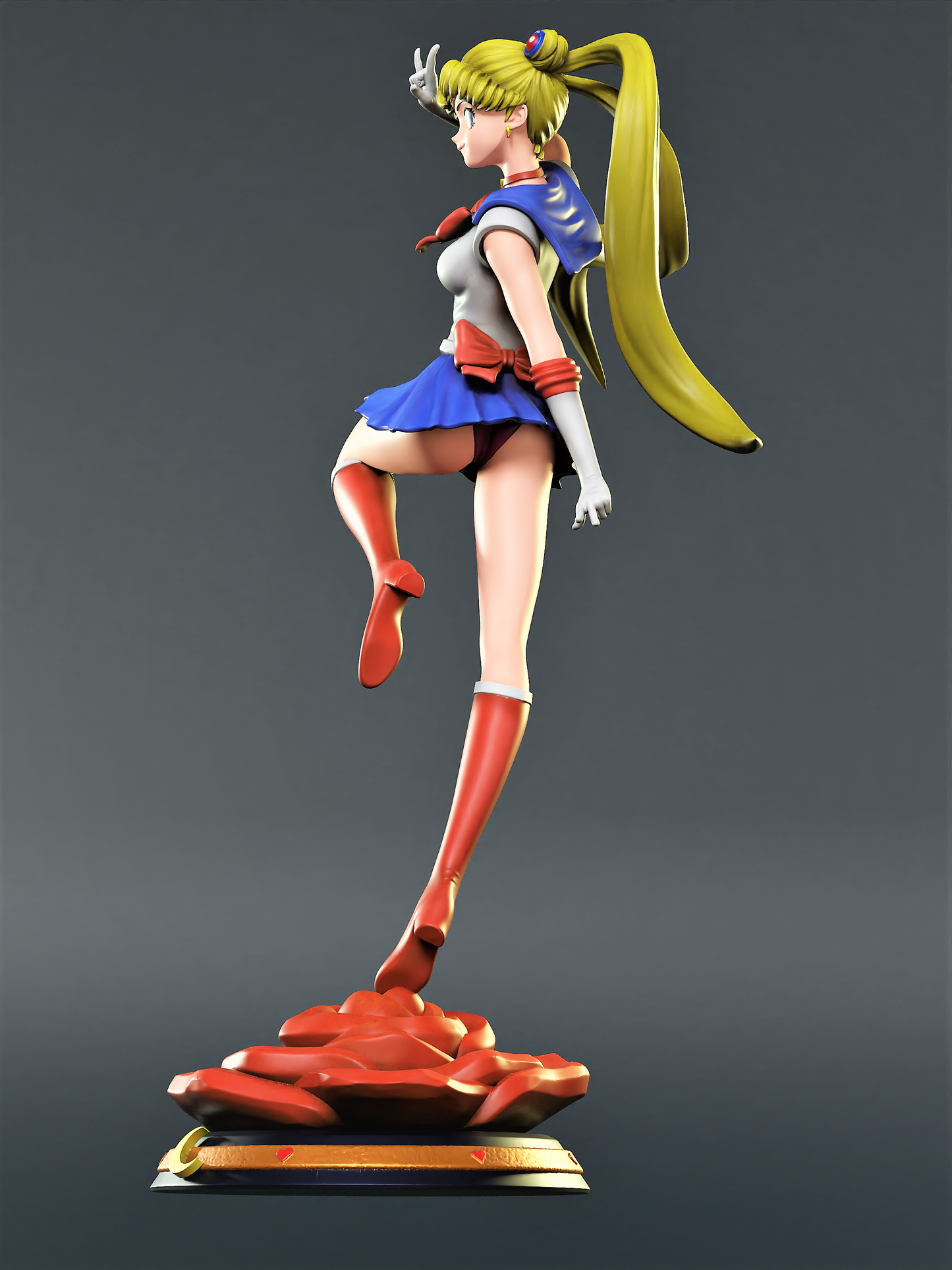 1938 Sailor Moon - Usagi Tsukino - STL 3D Print Files