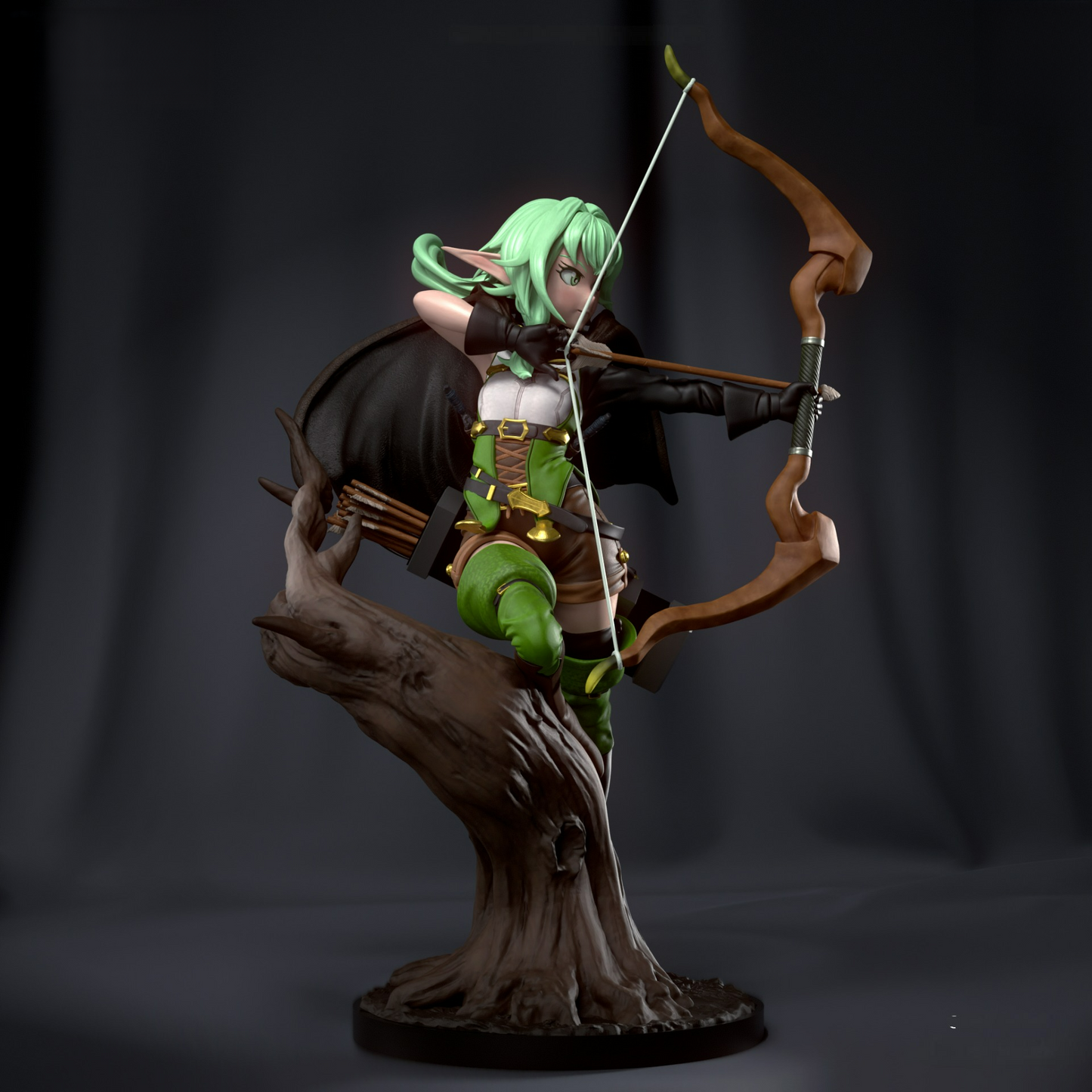 2011 High Elf Archer - Goblin Slayer - STL 3D Print Files