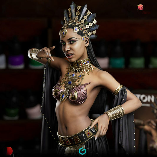 1945 Queen Akasha - STL 3D Print Files