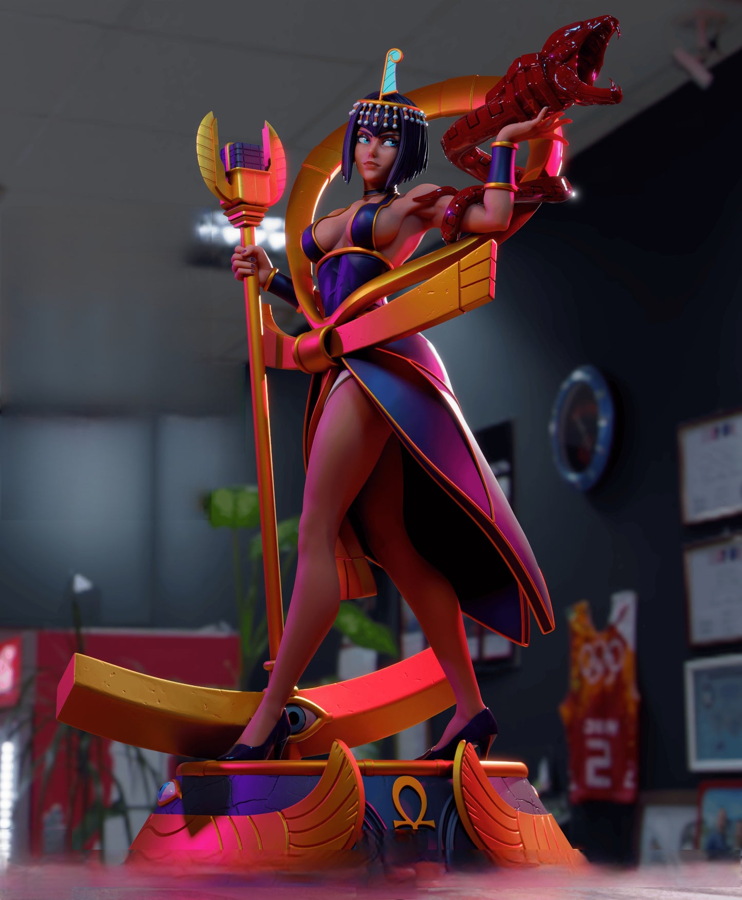 3335 Eliza NSFW - Skullgirls - STL 3D Print Files 2