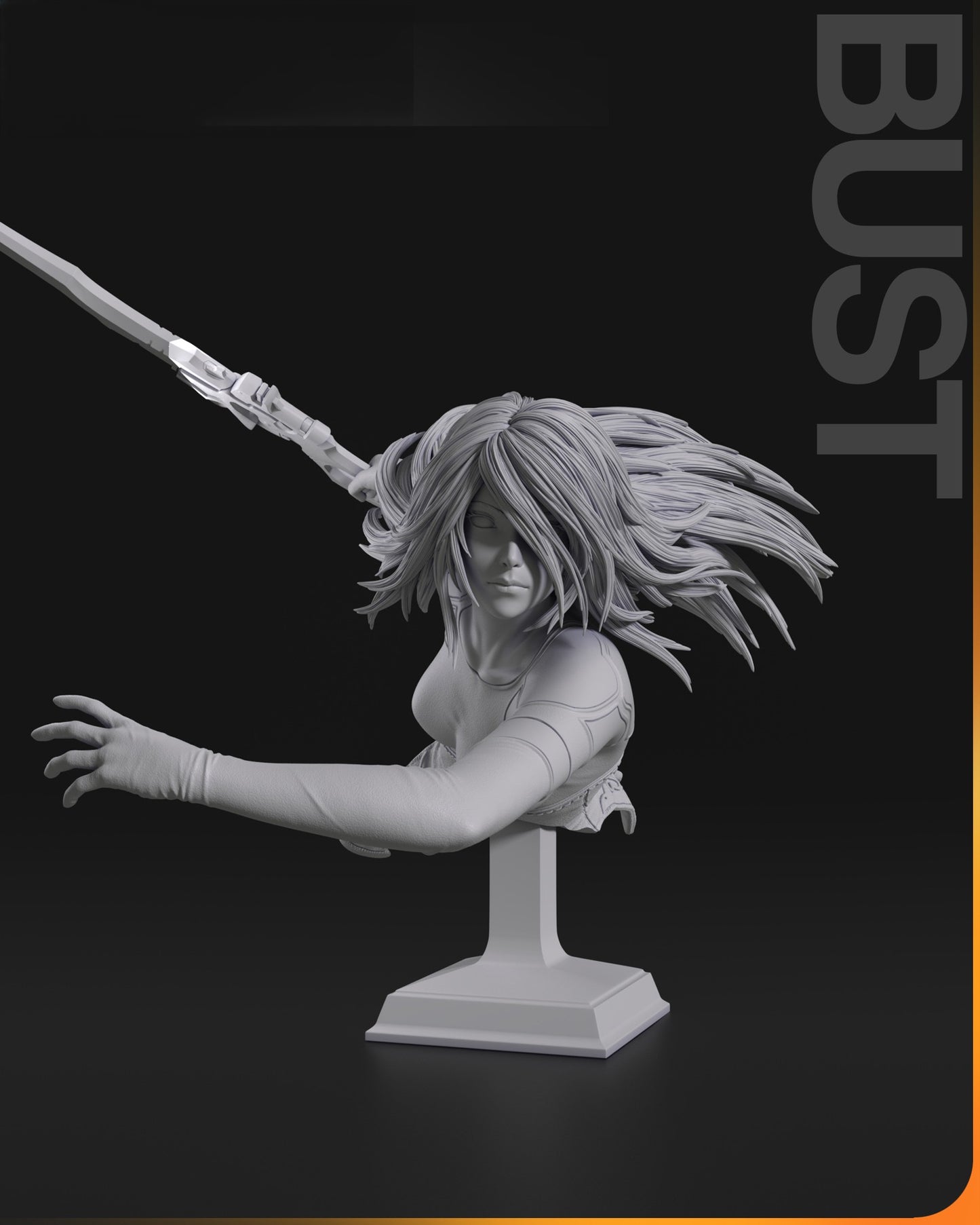 2828 A2 - NieR: Automata - STL 3D Print Files