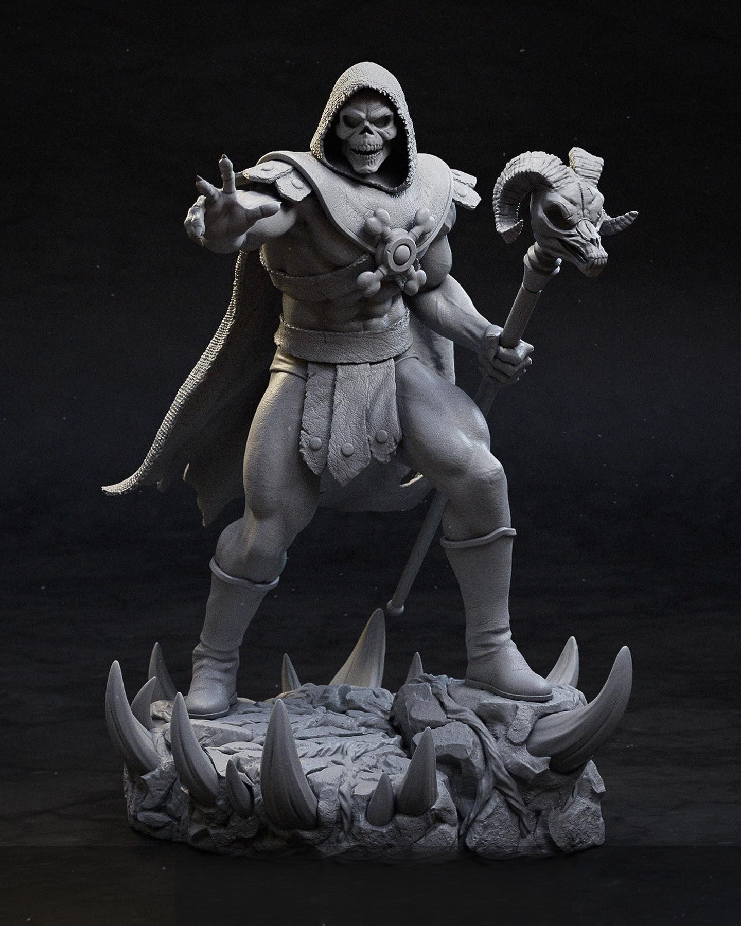 Skeletor - He-man - STL 3D Print Files