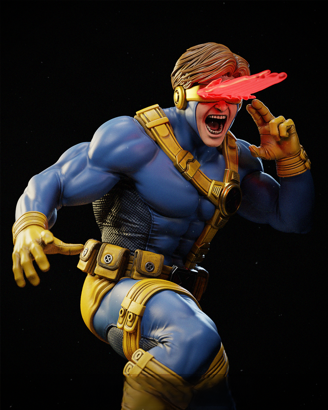 1682 Cyclops - X-Men - STL 3D Print Files