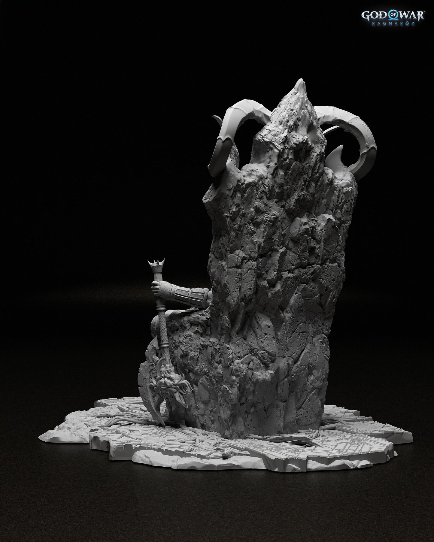 1758 Kratos - God of War - STL 3D Print Files