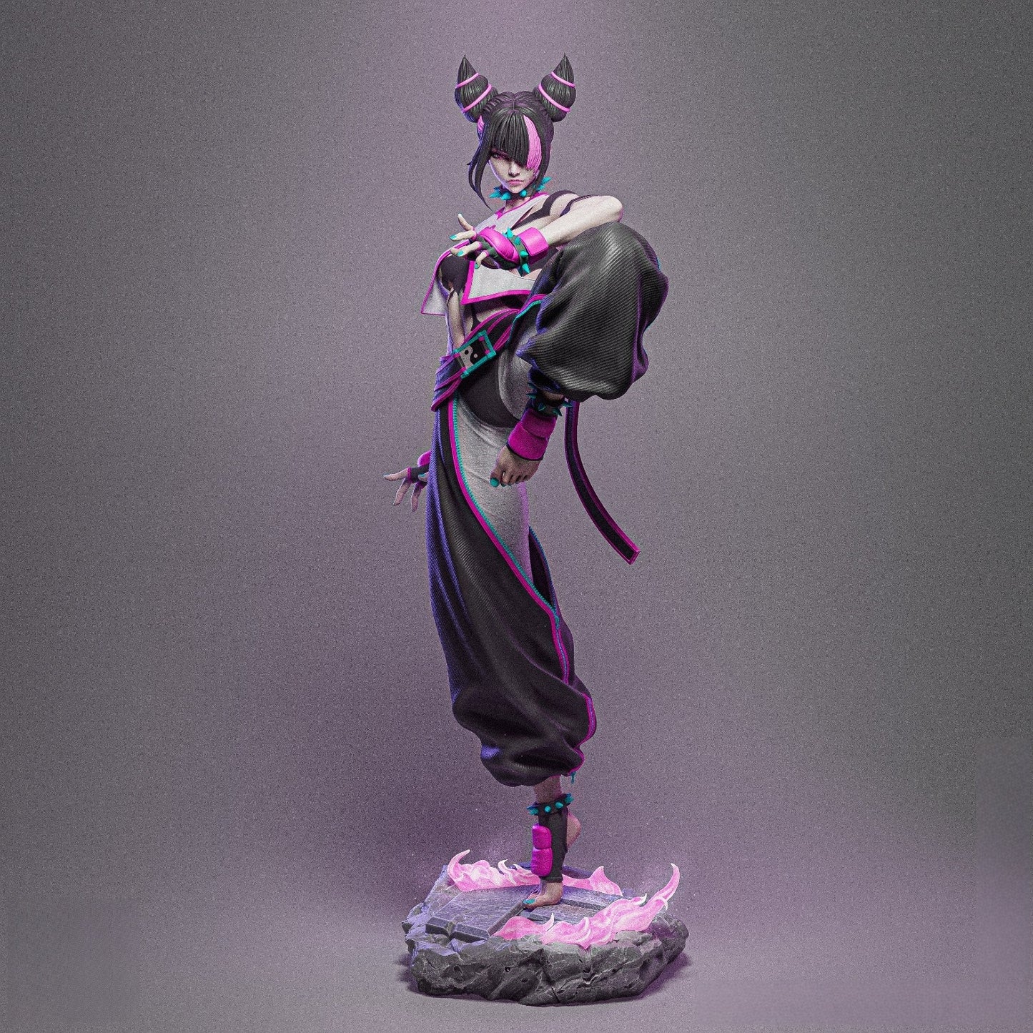 1688 Juri Han - Street Fighter - STL 3D Print Files