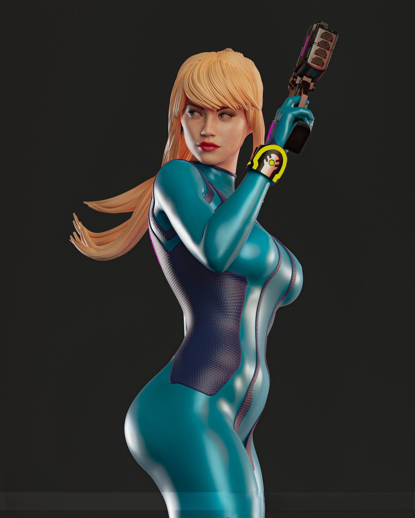 2261 Samus Aran - Metroid - STL 3D Print Files