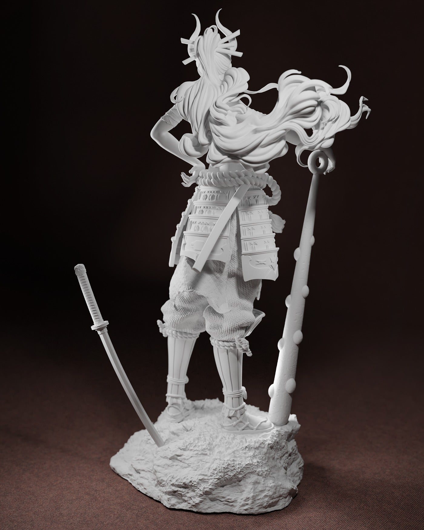 Yamato Samurai - One Piece - STL 3D Print Files