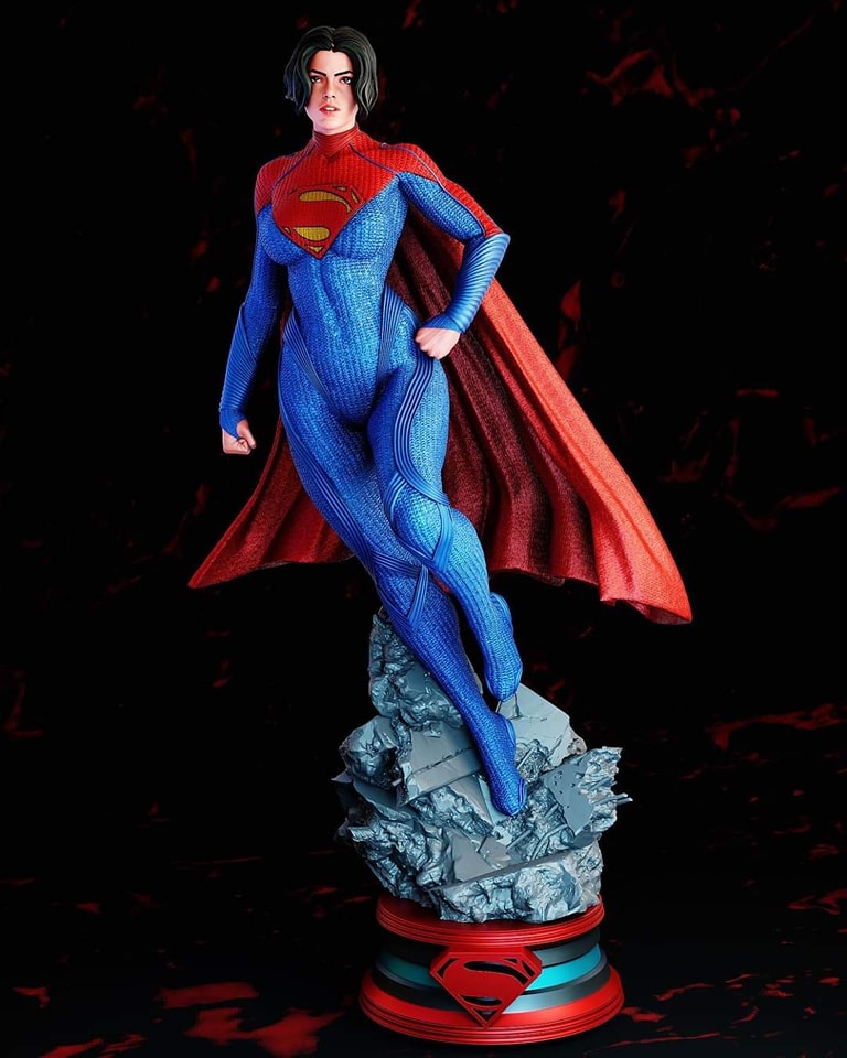 1749 Supergirl - Kara Zor-El - DC Comics - STL 3D Print Files