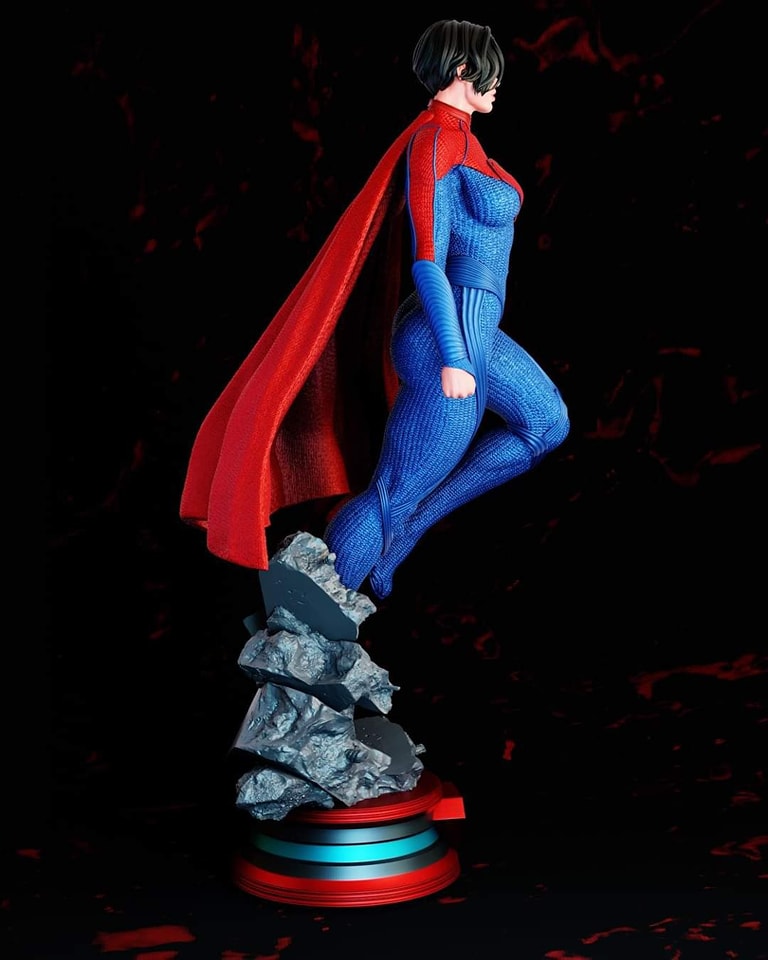 1749 Supergirl - Kara Zor-El - DC Comics - STL 3D Print Files