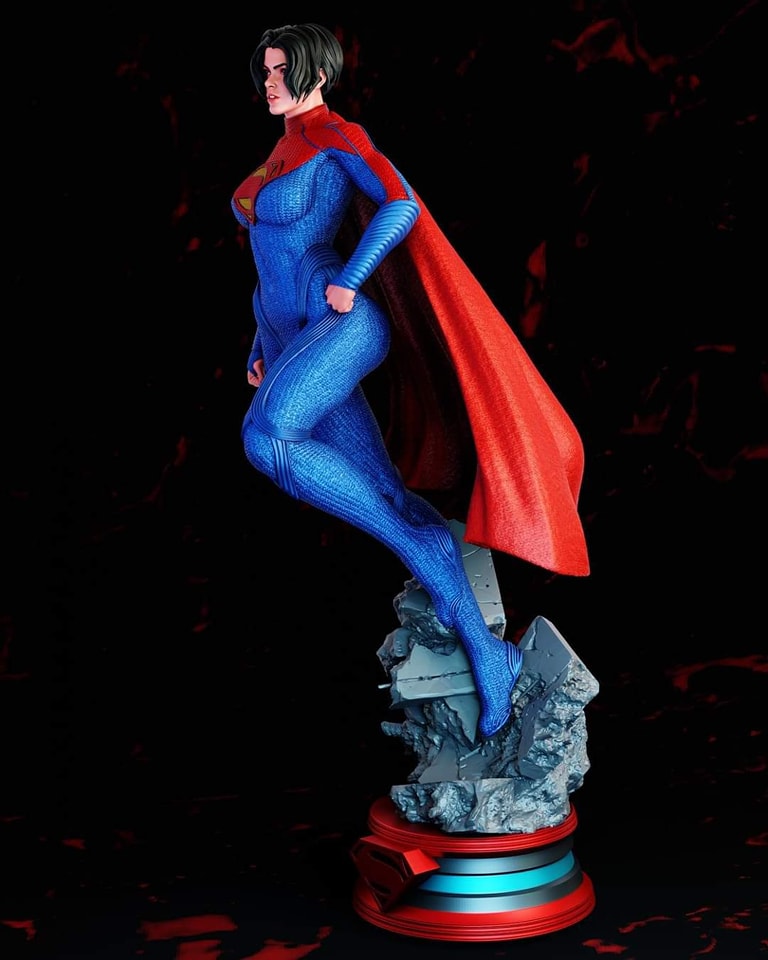 1749 Supergirl - Kara Zor-El - DC Comics - STL 3D Print Files