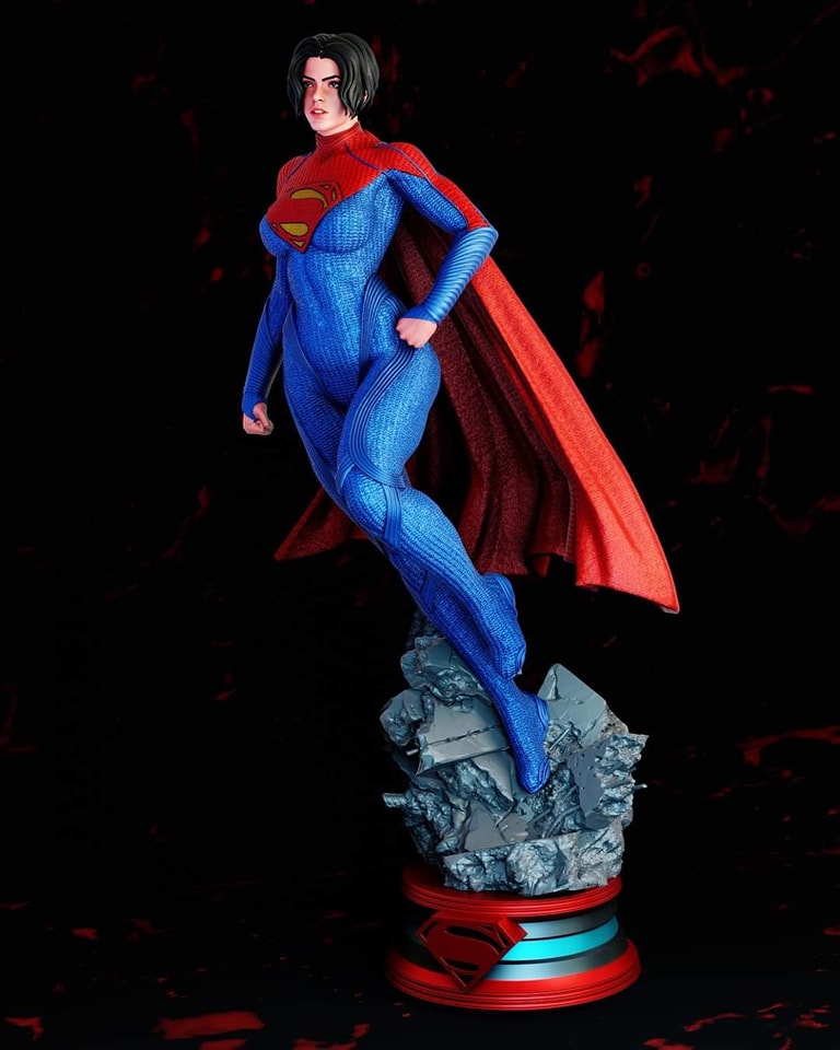 1749 Supergirl - Kara Zor-El - DC Comics - STL 3D Print Files