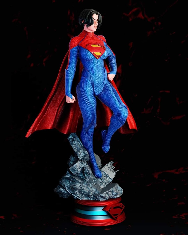 1749 Supergirl - Kara Zor-El - DC Comics - STL 3D Print Files