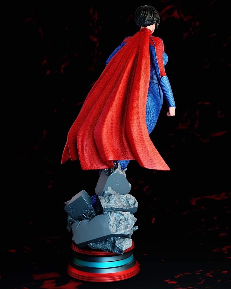 1749 Supergirl - Kara Zor-El - DC Comics - STL 3D Print Files