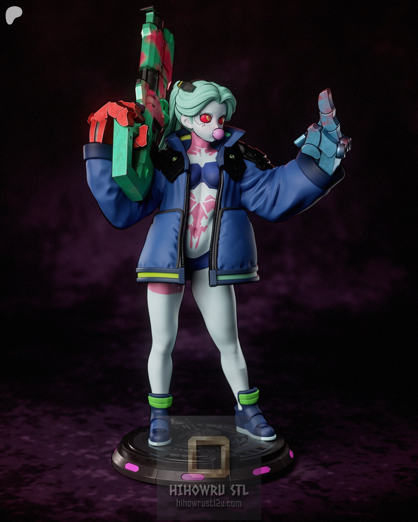 5274 Rebecca NSFW - Cyberpunk Edgerunners - STL 3D Print Files