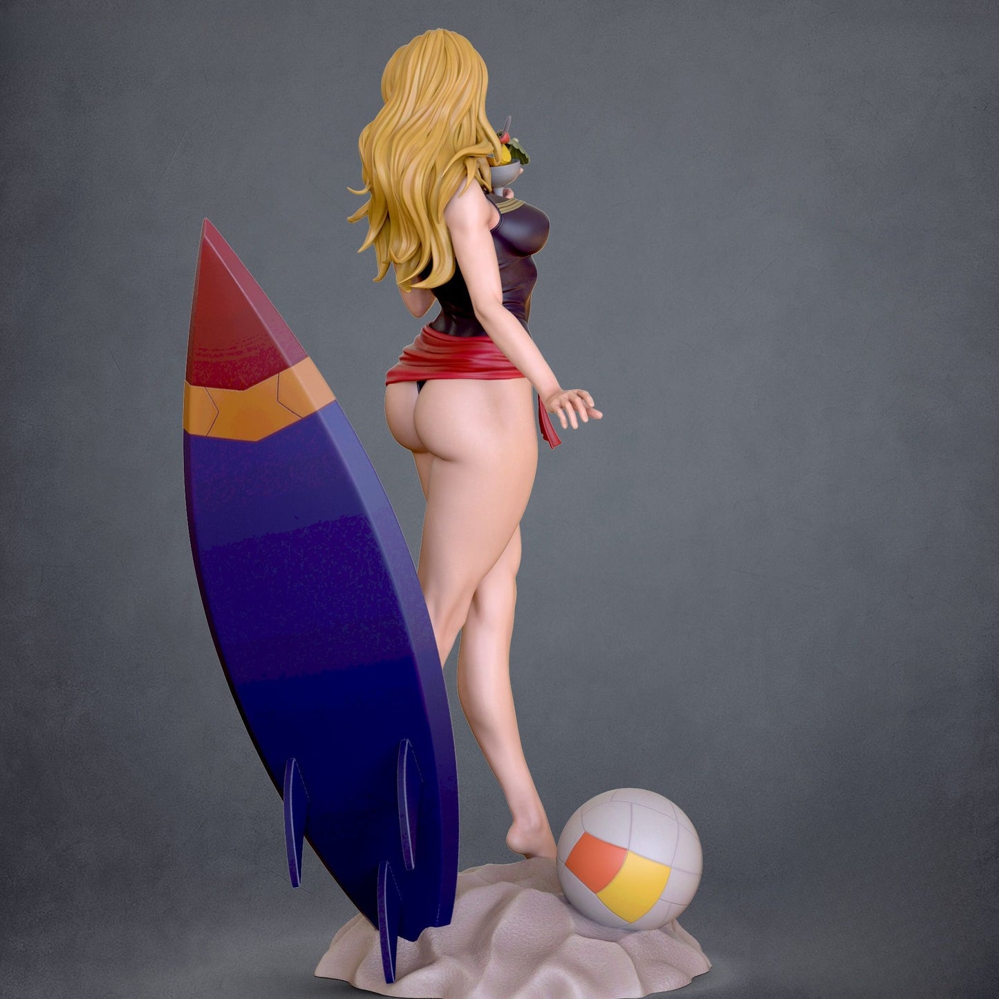 4244 Captain Marvel Swimsuit NSFW - Marvel Comics - STL 3D Print Files