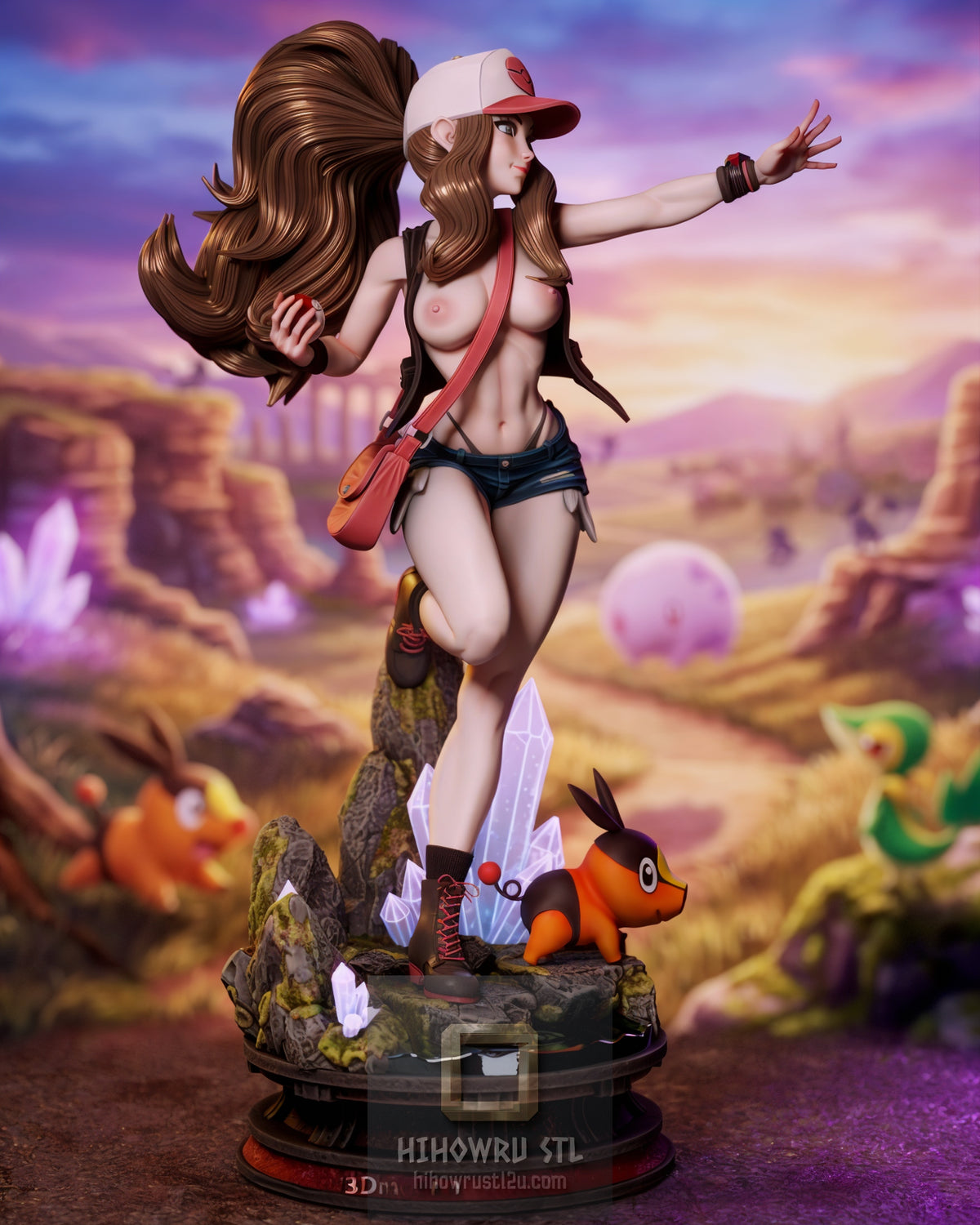 5538 Hilda NSFW - Pokemon - STL 3D Print Files