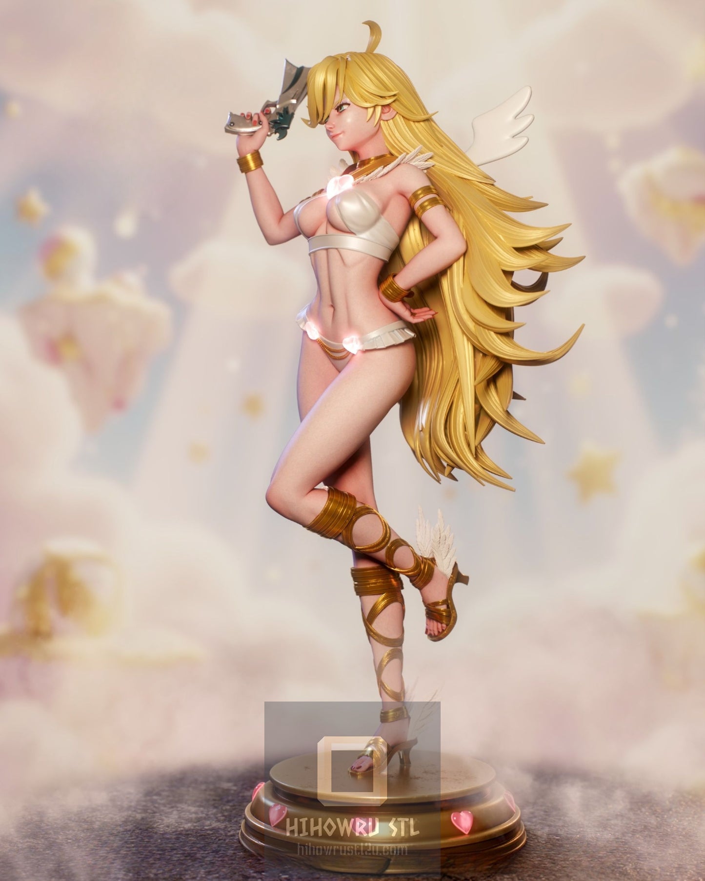 4588 Panty - Panty & Stocking with Garterbelt - STL 3D Print Files