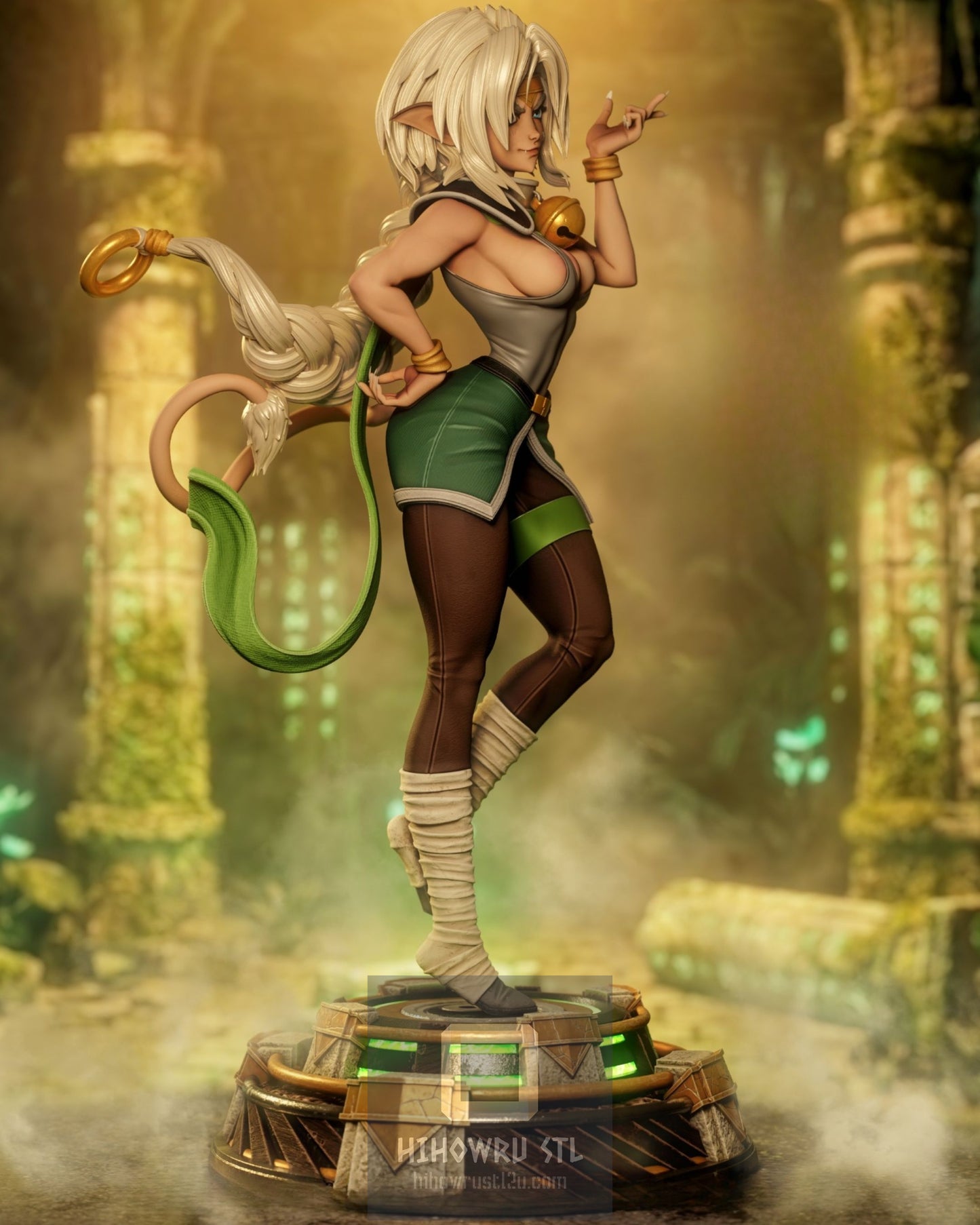 4635 Aisha Clan-Clan NSFW - Outlaw Star - STL 3D Print Files