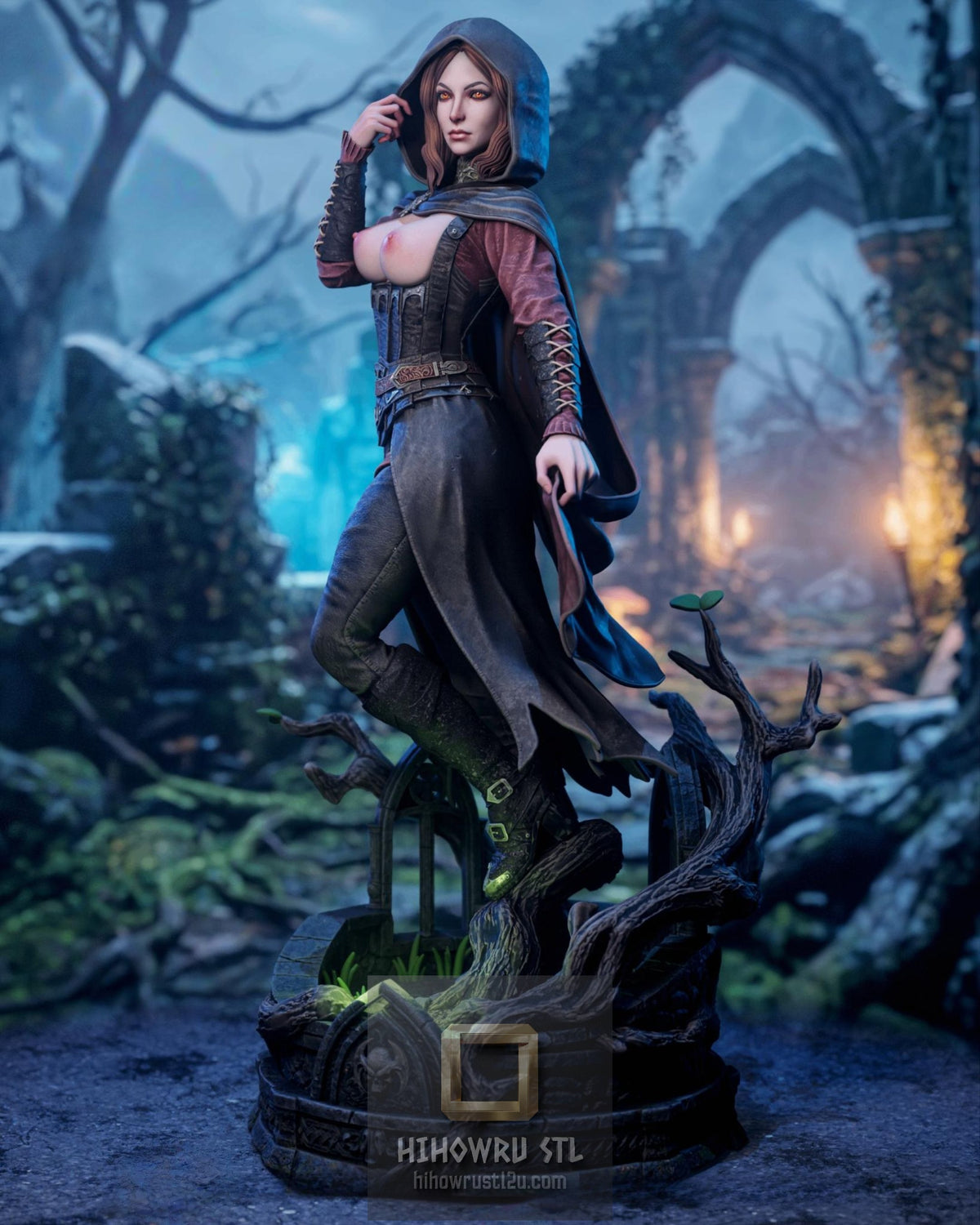 5638 Serana NSFW - The Elder Scrolls - STL 3D Print Files