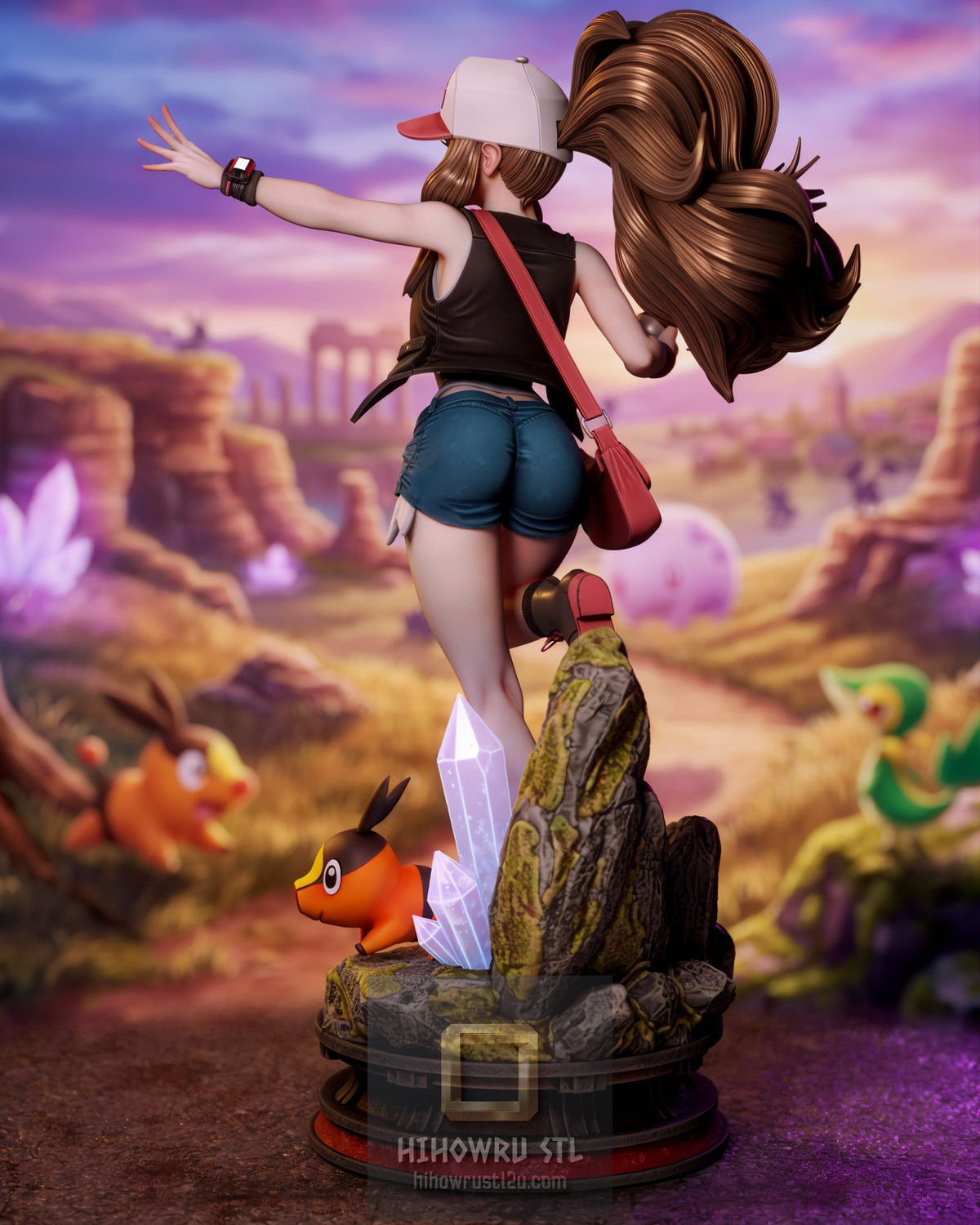 5538 Hilda NSFW - Pokemon - STL 3D Print Files