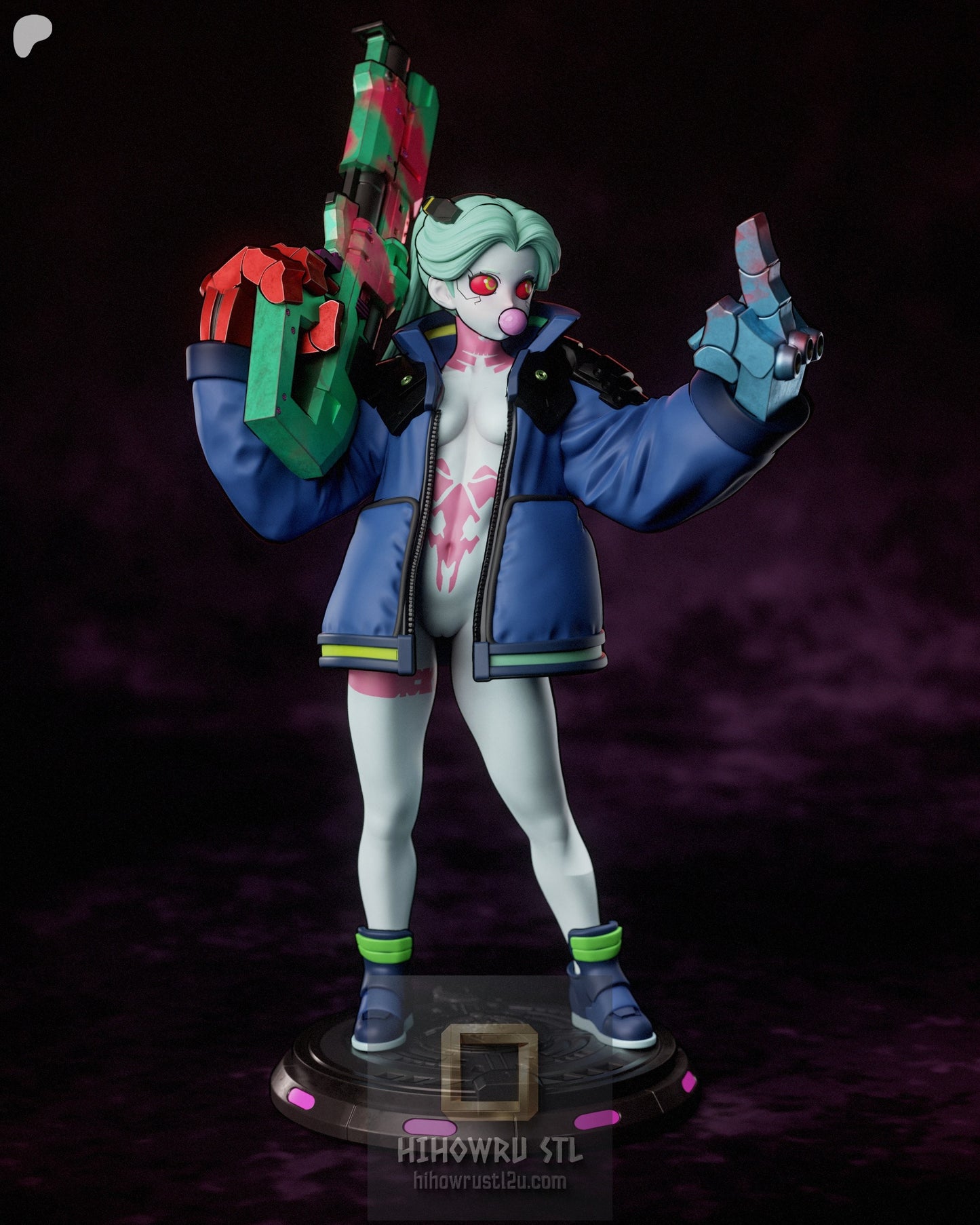 5274 Rebecca NSFW - Cyberpunk Edgerunners - STL 3D Print Files