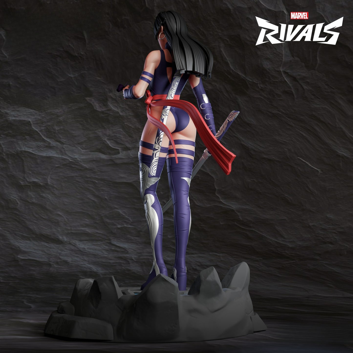 3572 Psylocke - Marvel Rivals - STL 3D Print Files