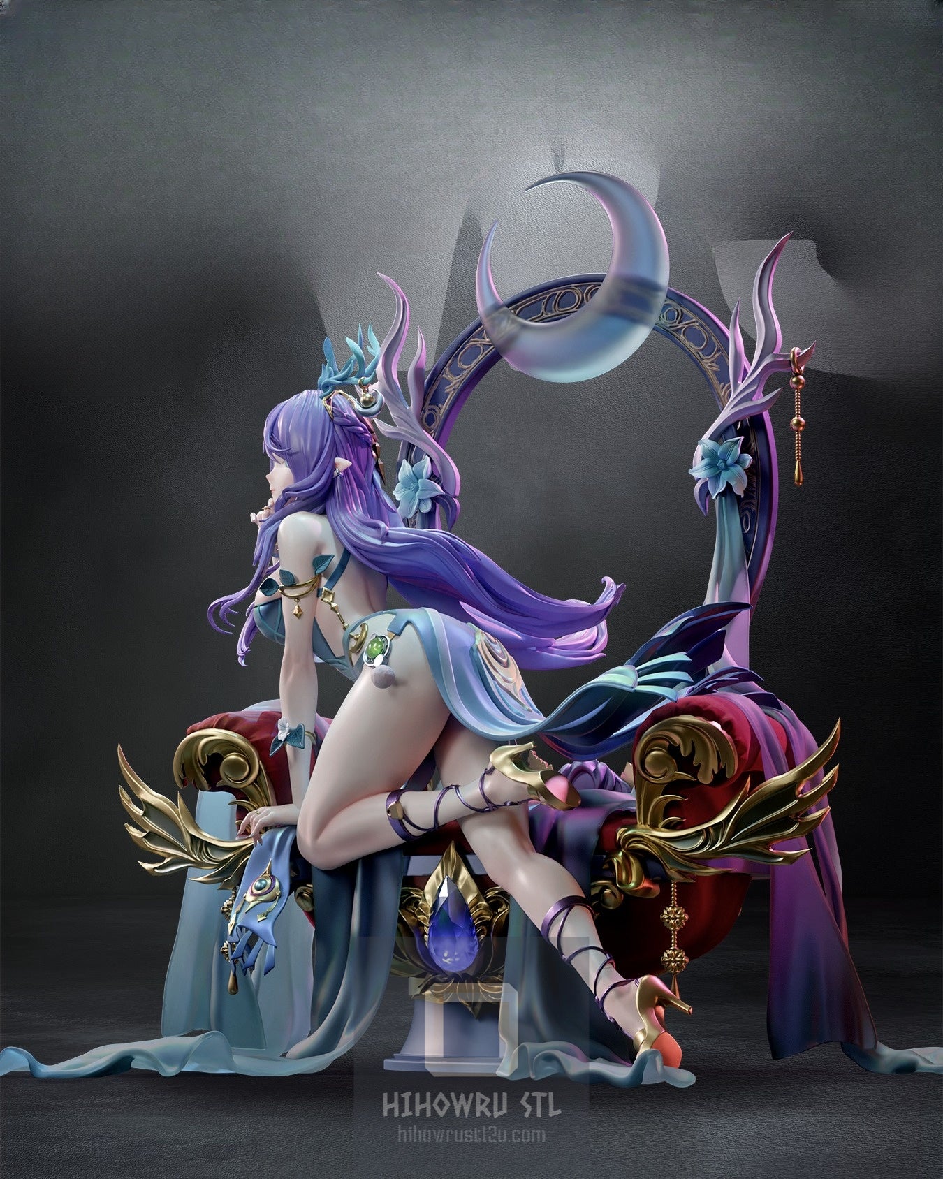 4614 Lauma NSFW - Genshin Impact - STL 3D Print Files