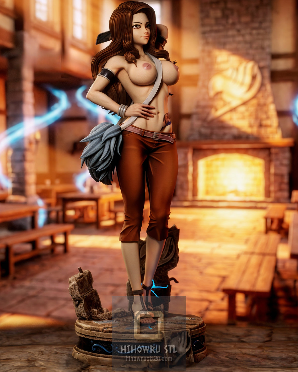 5601 Cana Alberona NSFW - Fairy Tail - STL 3D Print Files