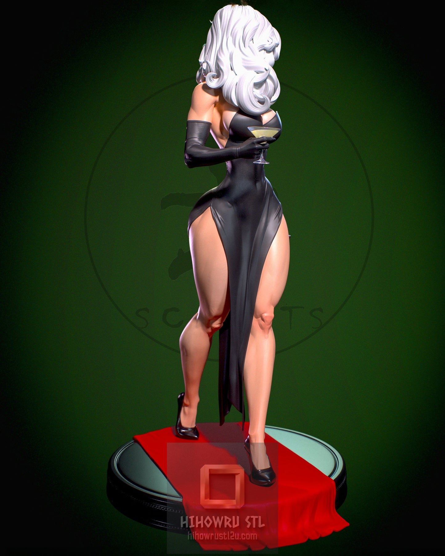 4984 Black Cat NSFW - Marvel Comics  - STL 3D Print Files