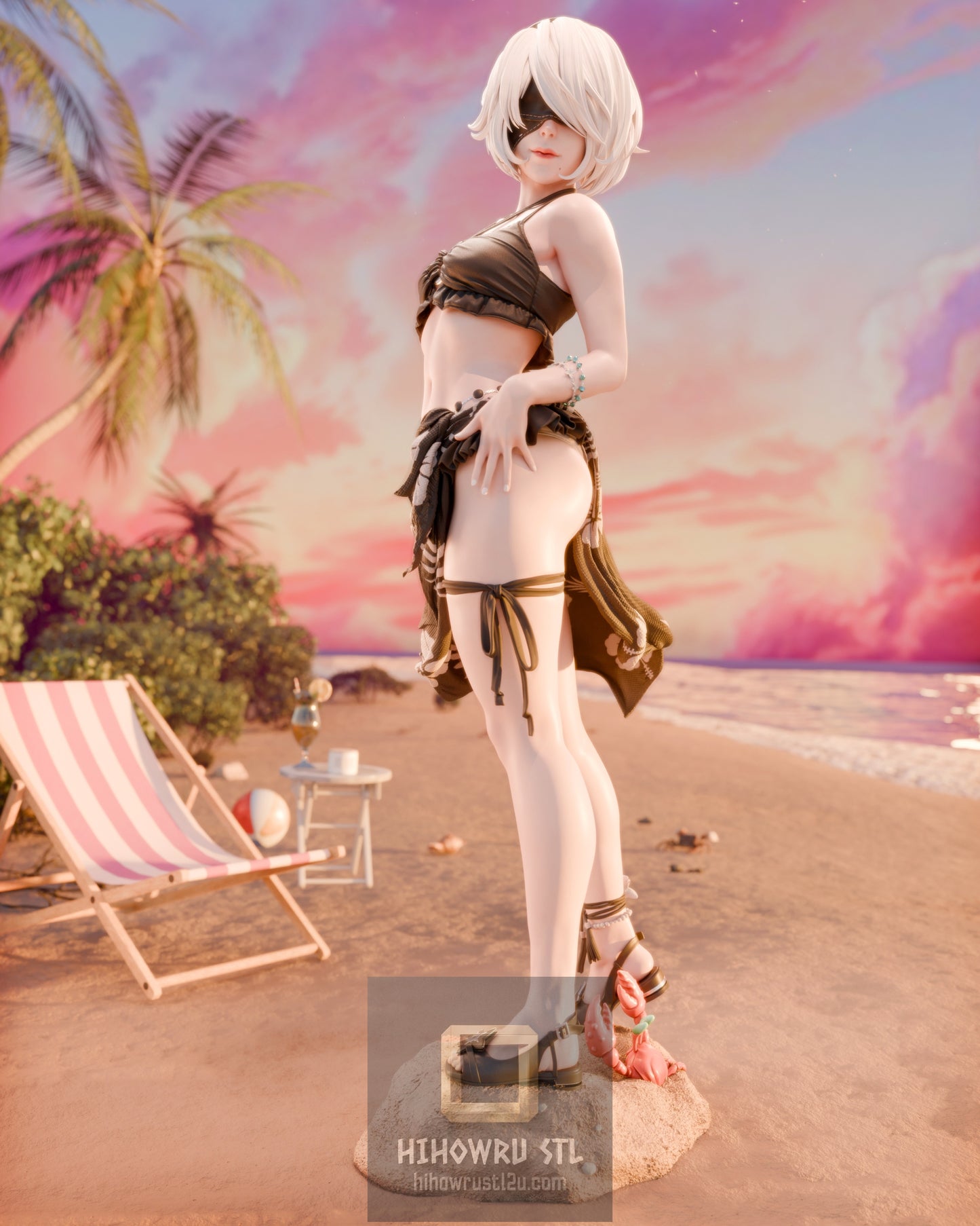 5399 2B NSFW - NIER AUTOMATA - STL 3D Print Files