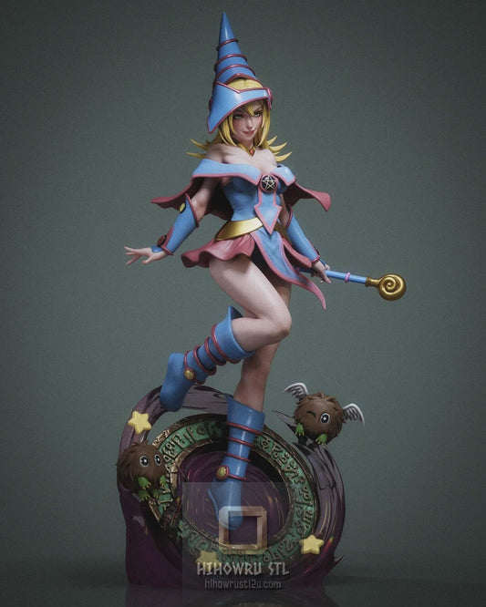 5466 Dark Magician Girl - Yu-Gi-Oh! - STL 3D Print Files
