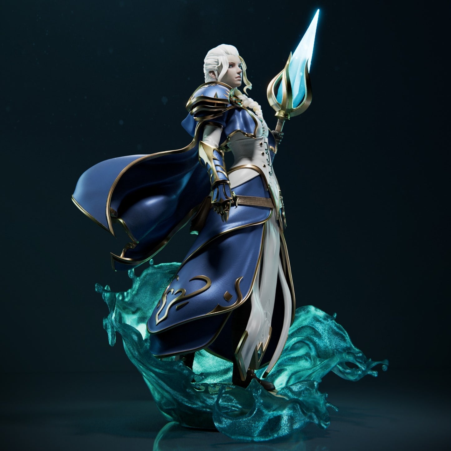 2203 Jaina Proudmoore - World of Warcraft - STL 3D Print Files