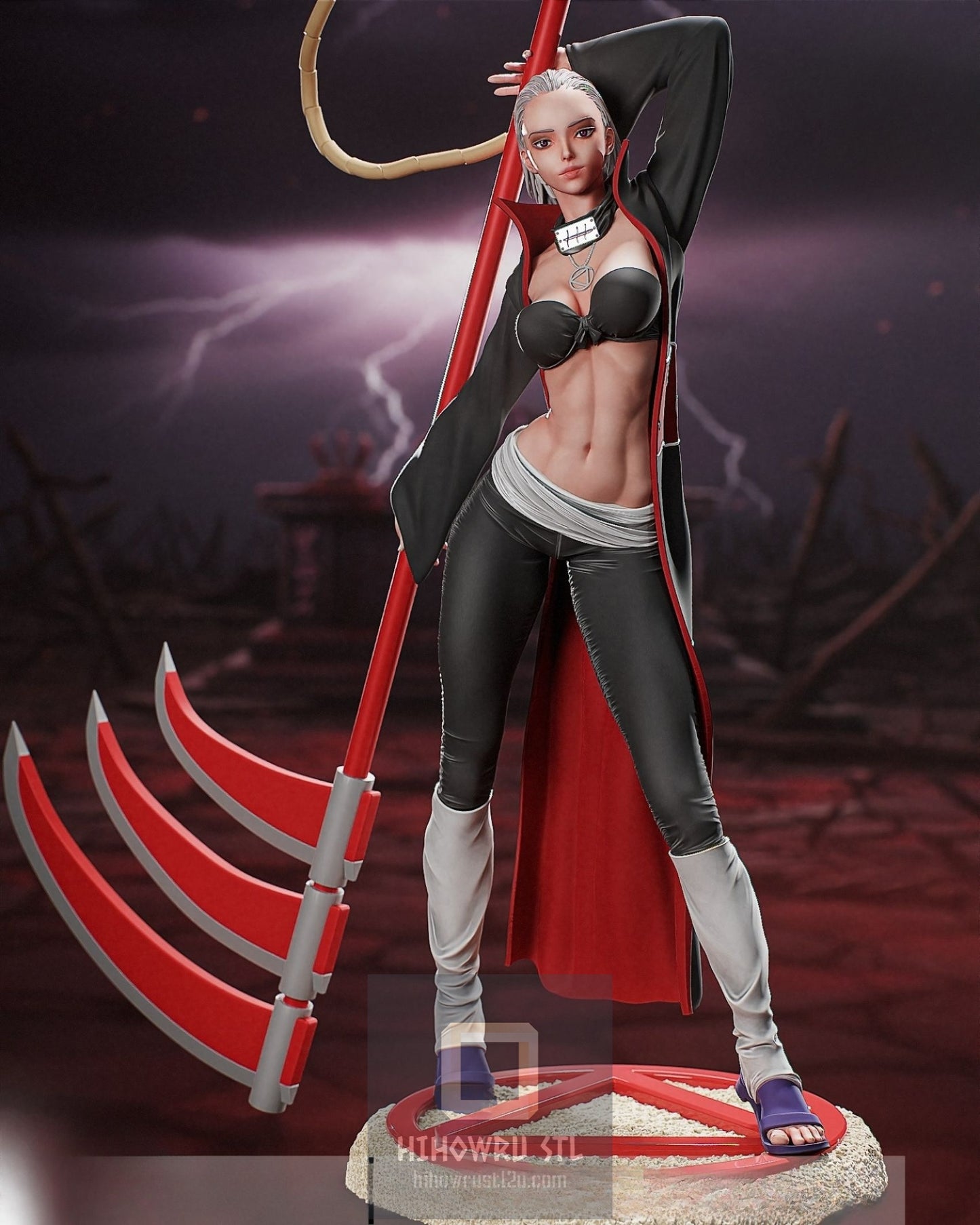 4887 Female Hidan NSFW - Naruto - STL 3D Print Files