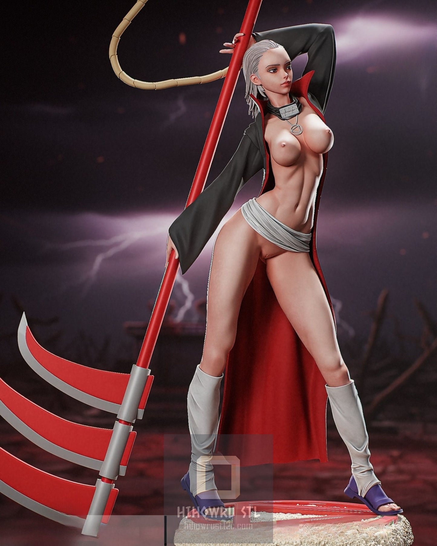4887 Female Hidan NSFW - Naruto - STL 3D Print Files