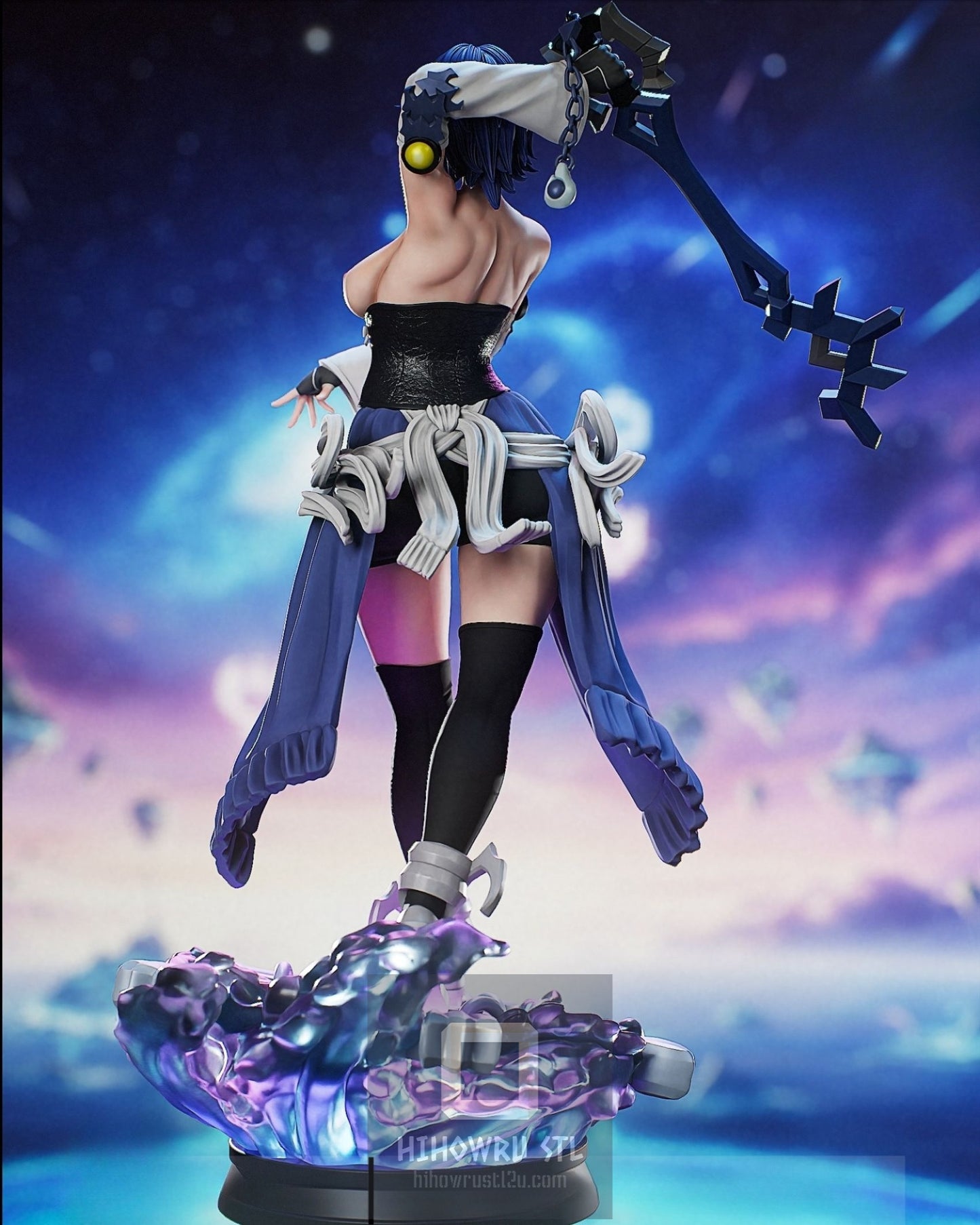 4888 Aqua NSFW - Kingdom Hearts - STL 3D Print Files