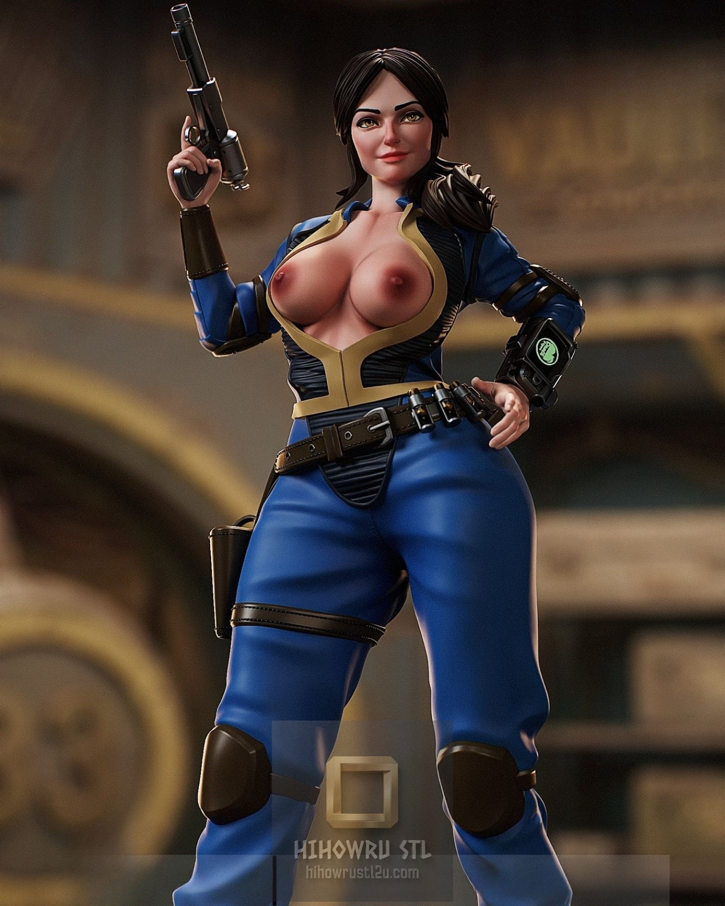 4945 Lucy MacLean NSFW - Fallout - STL 3D Print Files