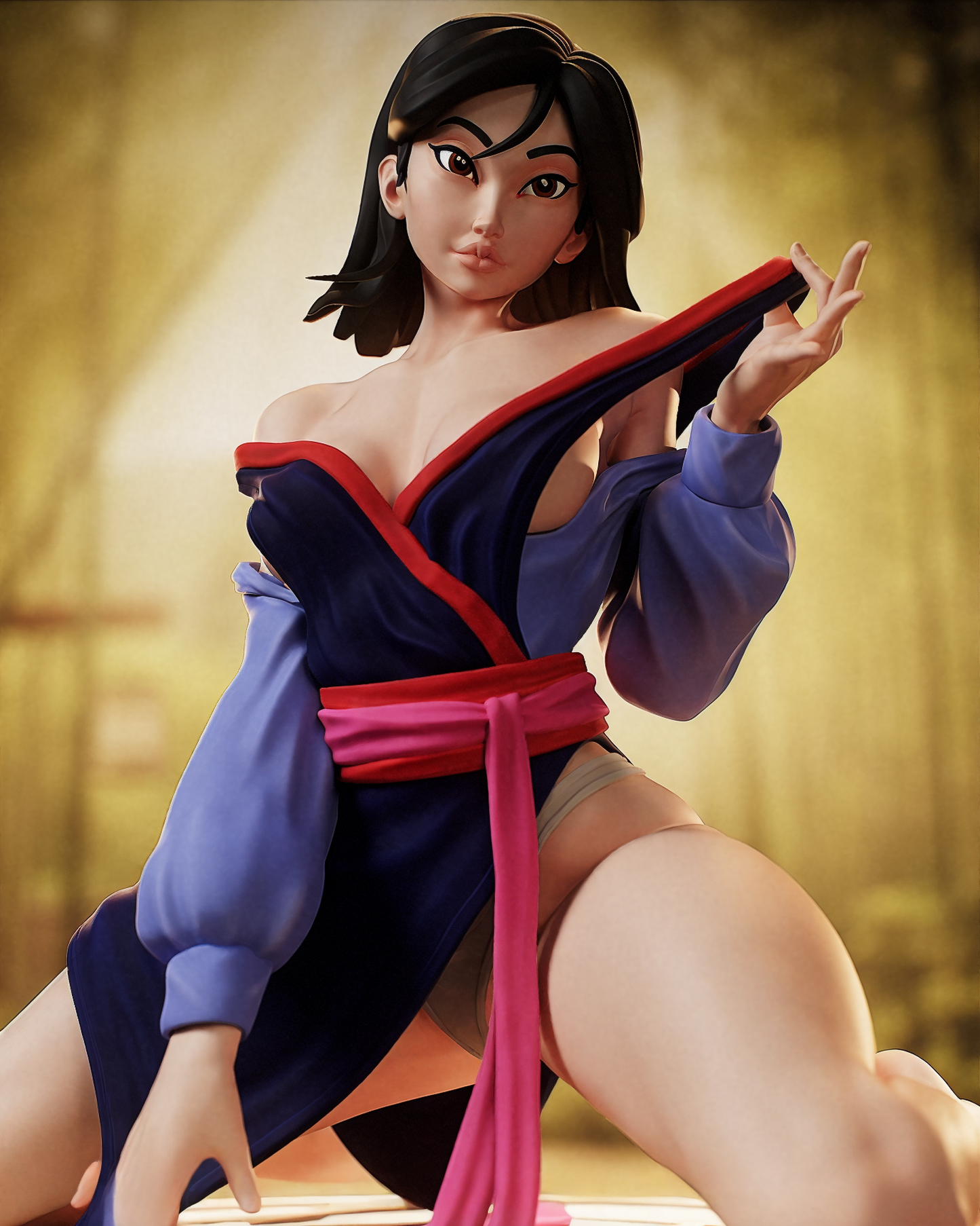 4968 Mulan NSFW - STL 3D Print Files