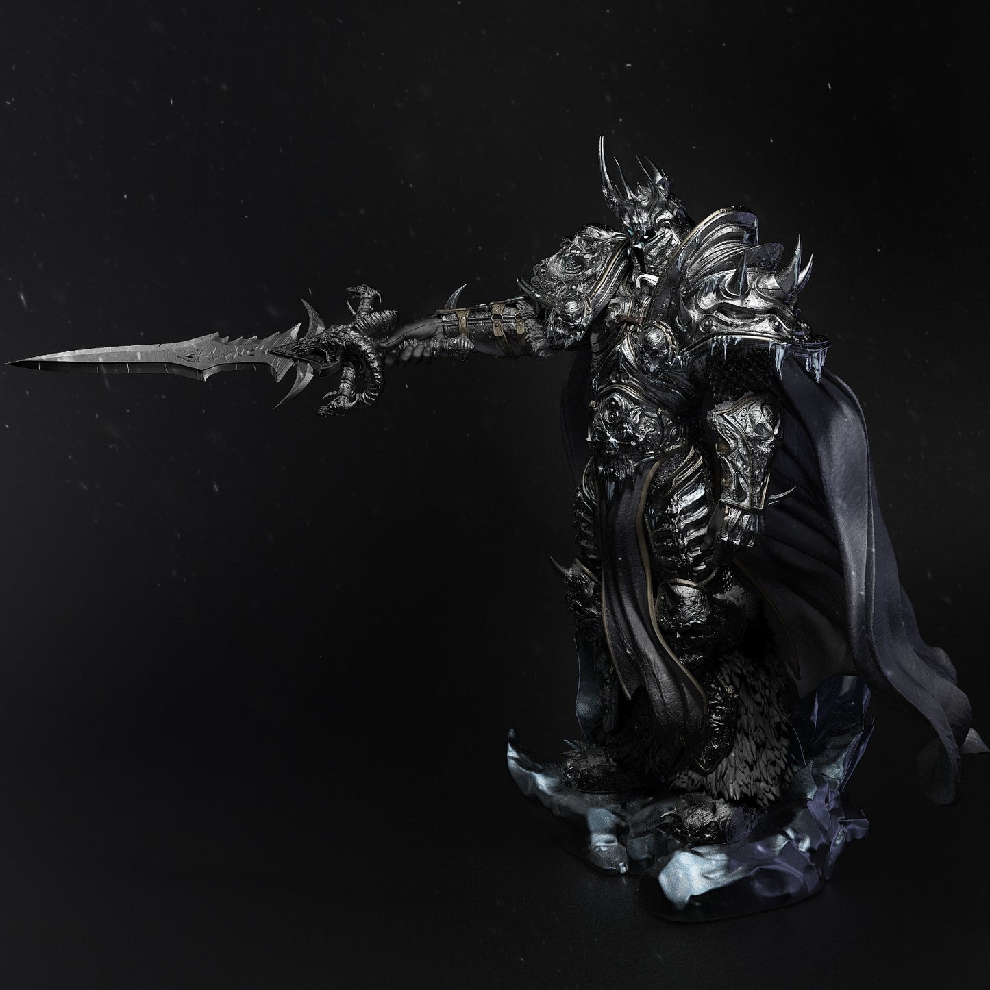 2017 Lich King - World of Warcraft - STL 3D Print Files