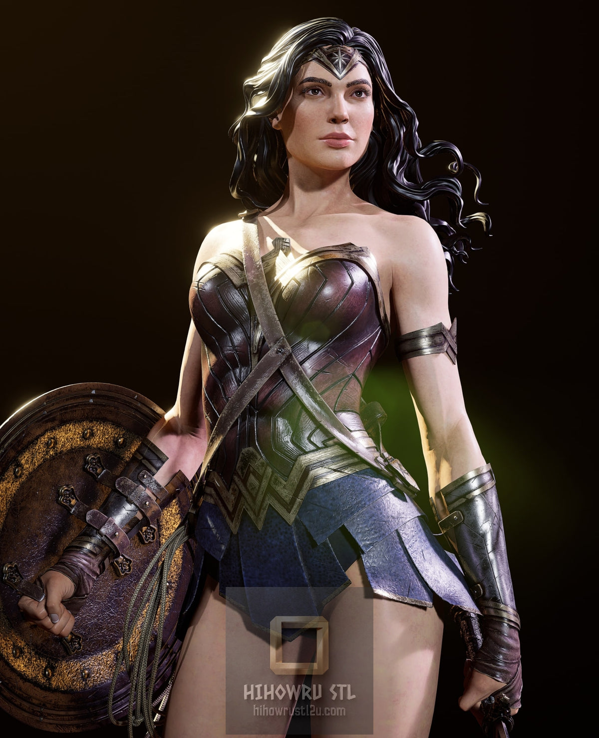 5534 Wonder Woman - DC COMICS - STL 3D Print Files