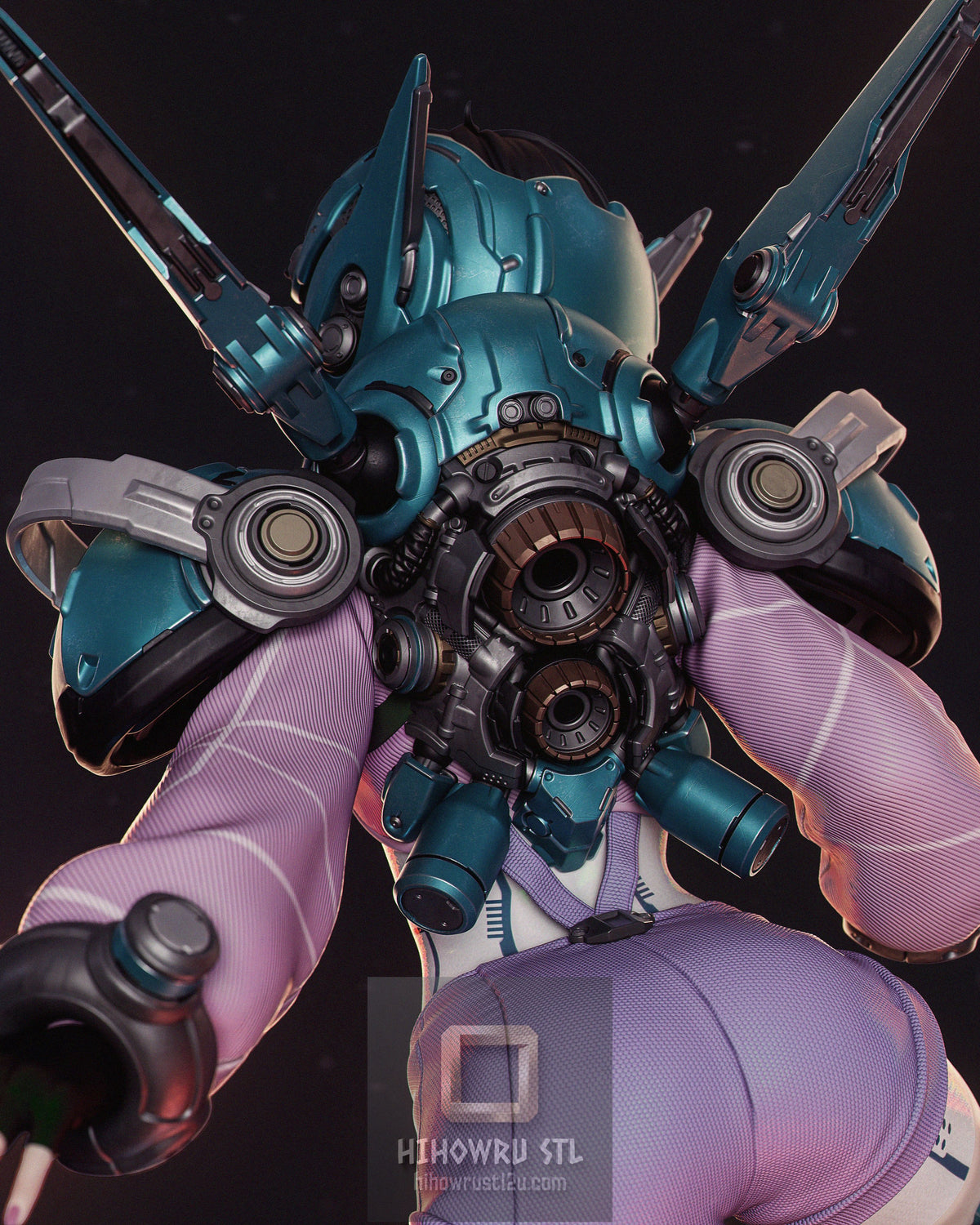 5167 Nillai Mechagirl - STL 3D Print Files