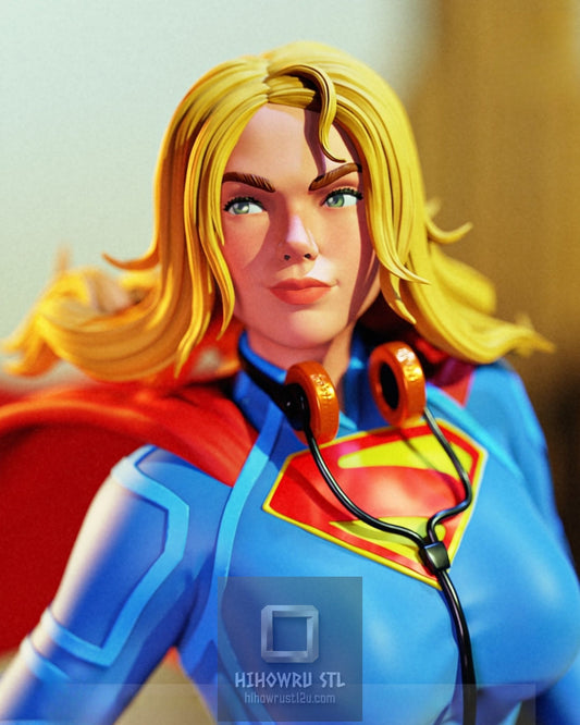 5391 Supergirl NSFW - DC Comics - STL 3D Print Files