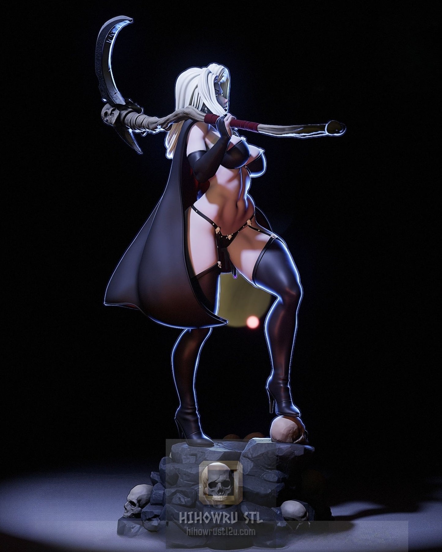 5394 Lady Death NSFW - STL 3D Print Files